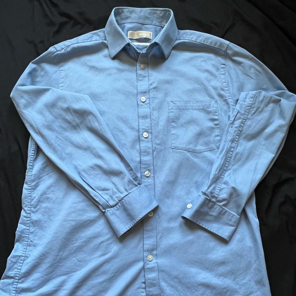 Michael Kors Men's Blue Shirt